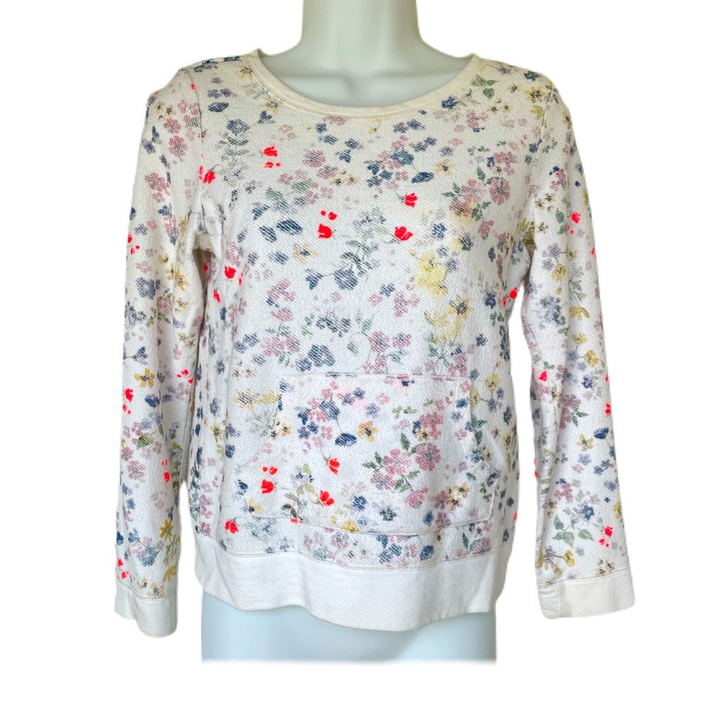 L.O.G.G.  Floral Sweat shirt Sz 8-10 yr old